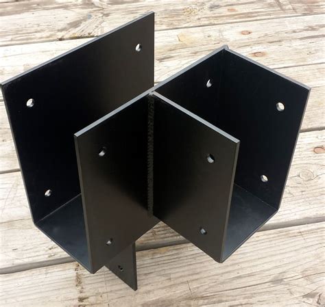 metal post brackets for concrete|4x4 to 2x6 support brackets.